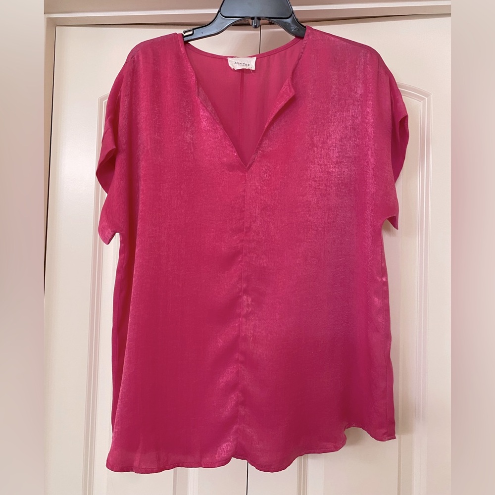 Women’s hot pink blouse